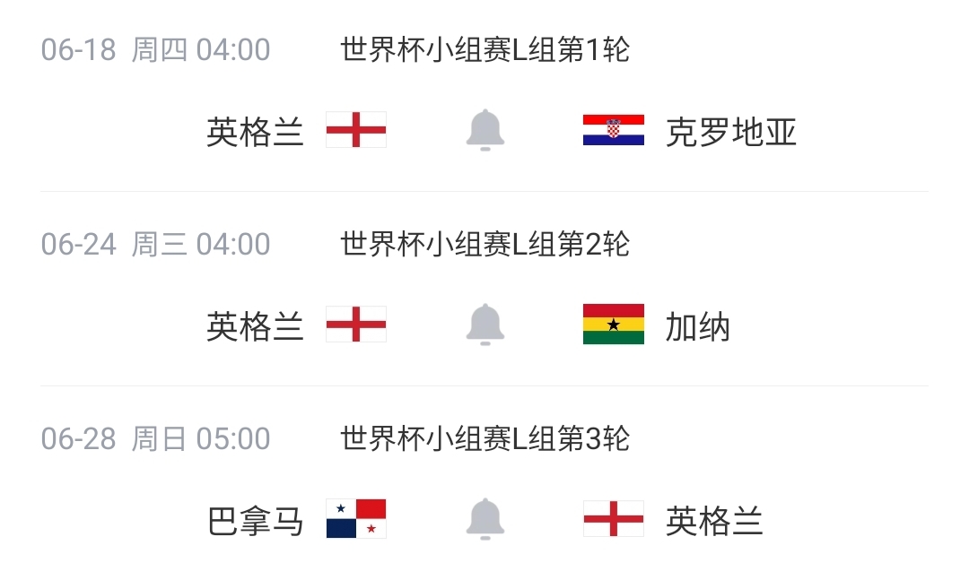 凯恩9号贝林10号 英格兰世界杯26人号码公布 凯恩9号贝林10号 英格兰世界杯26人号码公布