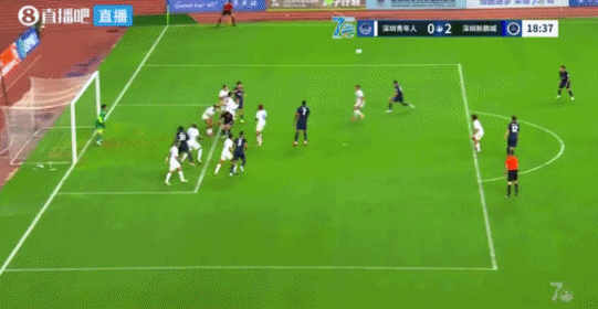 足协杯半场：新鹏城3-0青年人 杜加利奇乌龙+玄智健世界波