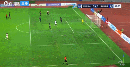 足协杯半场：新鹏城3-0青年人 杜加利奇乌龙+玄智健世界波