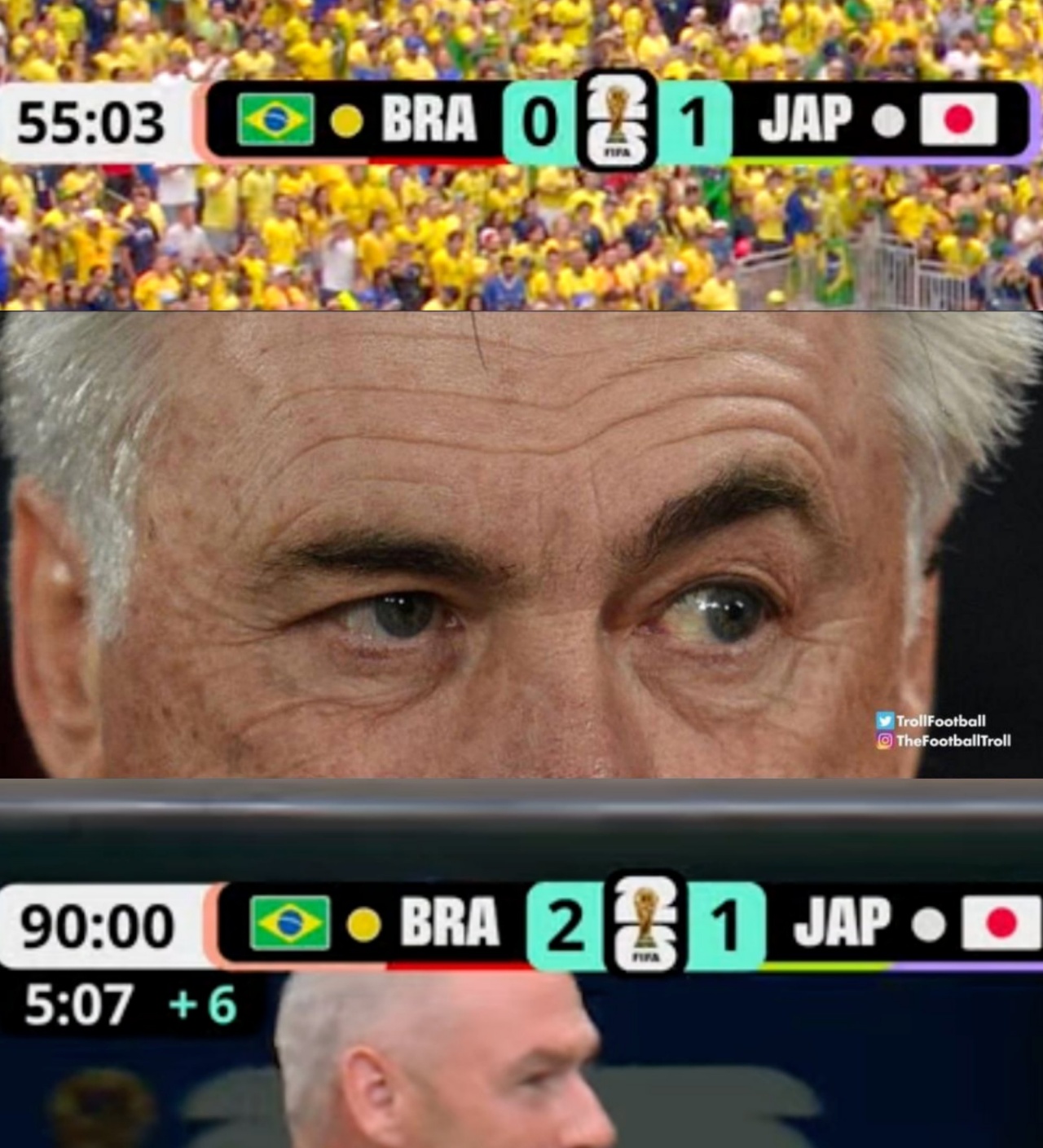14秒到7秒：日本足球的两次心脏骤停