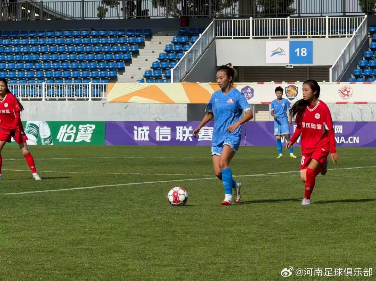 河南女足3-0完胜重庆奥体 13轮不败锁定女甲榜首