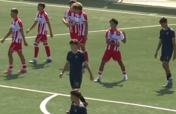 红星U19热身赛9-0,万项半场1球2助攻 红星U19热身赛9-0,万项半场1球2助攻